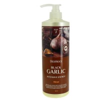 Бальзам для волос Deoproce Black Garlic Intensive Energy Rinse от выпадения волос с экстрактом чёрного чеснока, 1000 мл