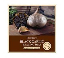 Антивозрастное мыло Deoproce Black Garlic Soap с черным чесноком, 100 г