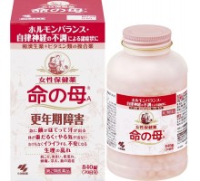 Витаминный комплекс Мать Жизни Kobayashi Inochi no Haha для нормализации гормонального баланса и укрепления здоровья женщин от 40 лет, 840 шт