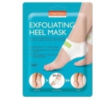Отшелушивающая маска-пилинг для пяточек Purederm Exfoliating Heel Mask синяя, 1 пара