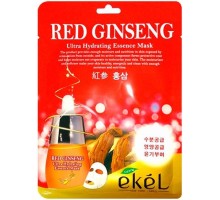 Тканевая маска для лица Ekel Red Ginseng Ultra Hydrating Essence Mask с экстрактом красного женьшеня, 25 мл