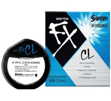 Освежающие глазные капли Sante FX CL от усталости и дискомфорта при ношении контактных линз, 12 мл