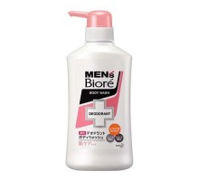 Мужское пенящееся мыло для тела KAO Men's Biore с противовоспалительным и дезодорирующим эффектом, с цветочным ароматом, 440 мл