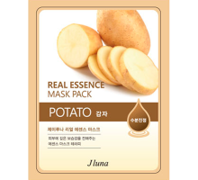 Тканевая маска Jluna Real Essence Mask Pack Potato c с картофелем, 25 мл