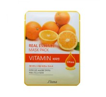 Тканевая маска Jluna Real Essence Mask Pack Vitamin с витаминами, 25 мл