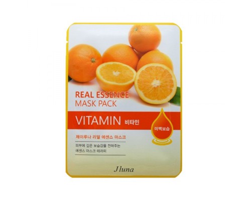 Тканевая маска Jluna Real Essence Mask Pack Vitamin с витаминами, 25 мл