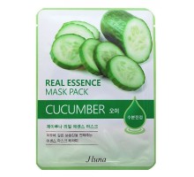 Тканевая маска Jluna Real Essence Mask Cucumber с экстрактом огурца, 25 мл