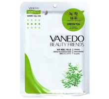 640081 "All New Cosmetic" "Vanedo" "Beauty Friends" Антиоксидантная маска для лица с эссенцией зеленого чая 25гр. 1/600