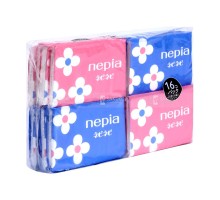 NEPIA "nepi nepi" Бумажные двухслойные носовые платки 10 шт./уп
