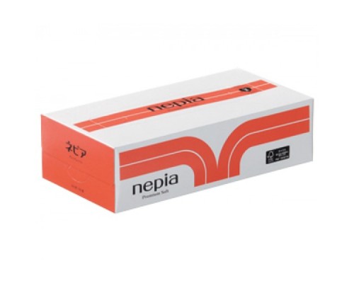 172606 "NEPIA" "Premium Soft" Бумажные двухслойные салфетки, 180 шт. (1 пачка), 1/60