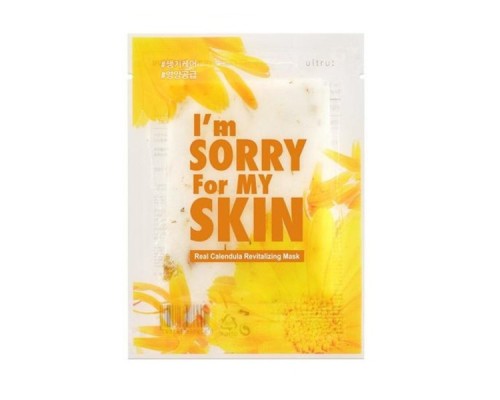 383597 "I'm Sorry for My Skin" Восстанавливающая тканевая маска с календулой 23 мл 1/300