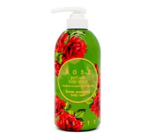  Jigott Rose Perfume Body Lotion  Парфюмированный лосьон для тела Роза 500 мл  