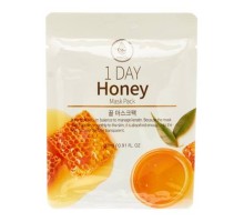 220620 "Med B" 1 Day Honey Mask Pack Тканевая маска с мёдом 27мл  1/600