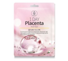 220903 "Med B" 1 Day Placenta Mask Pack Тканевая маска с экстрактом плаценты 27мл  1/600