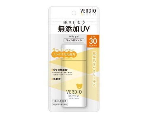 535262 "OMI BROTHER" "Verdio" Мягкий водостойкий увлажняющий солнцезащитный гель для лица и тела (подходит для чувствительной кожи)  SPF50+ PA++++ 80 гр 1/72