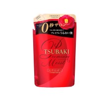 466078 "SHISEIDO" "TSUBAKI PREMIUM MOIST" Увлажняющий кондиционер для волос с маслом камелии (м/у) 330мл 1/18