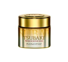 SHISEIDO "TSUBAKI PREMIUM REPAIR" Восстанавливающая экспресс-маска для поврежденных волос с маслом камелии 180гр