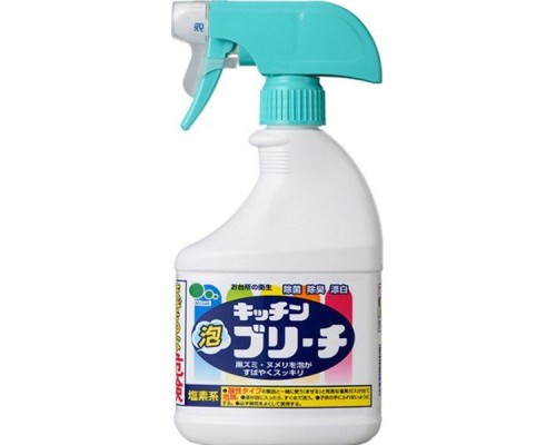 040054 "Mitsuei" Универсальное кухонное моющее и отбеливающее пенное средство с возможностью распыления 0.4л 1/20