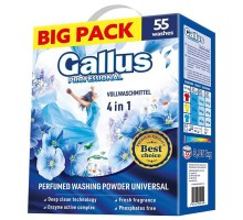 "Gallus" Стиральный порошок для стирки универ.тканей Universal 3,05 кг/ коробка / 1 (55стирок)