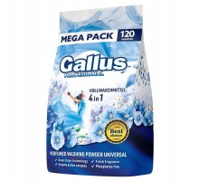 "Gallus" Стиральный порошок для стирки универ.тканей Universal 6,6 кг/ м/упак/ 1 (120стирок)