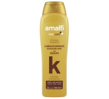 AMALFI шампунь Кератиновый Keratin damagen hair argan для поврежденных волос 750мл/16