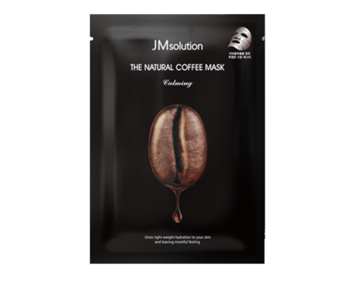 "Jmsolution" The Natural Coffee Mask Calming Успок. тканевая маска для лица с экстрактом кофе 30мл.