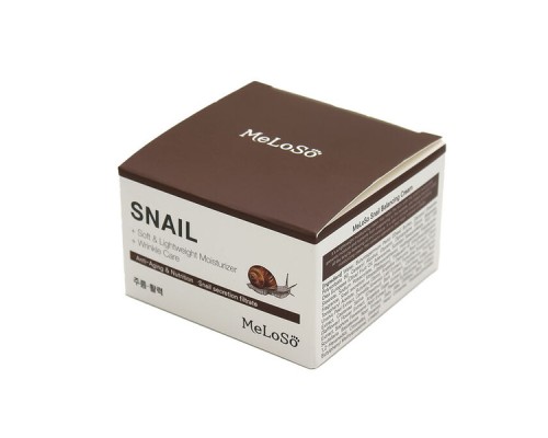 Meloso Snail Balancing Cream Балансирующий крем с экстрактом улитки 100мл