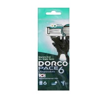 "Dorco Pace 6" Станок для бритья одноразовый 1шт Aloe Vera