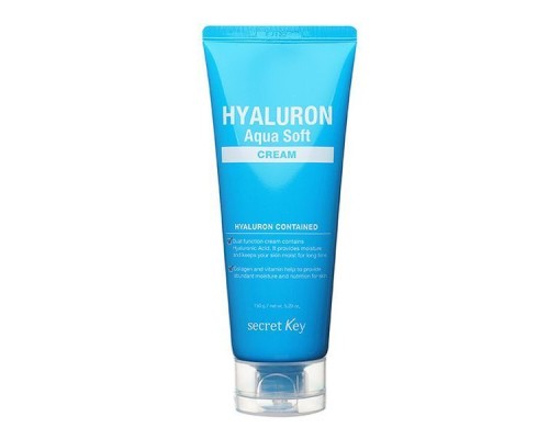 Гиалуроновый увлажняющий крем SECRET KEY Hyaluron Aqua Soft Cream новый дизайн