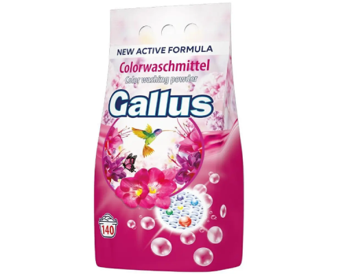 "Gallus" Стиральный порошок для стирки цветных тканей Color 9,1 кг.