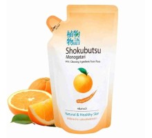 Крем-гель для душа "Shokubutsu" 200мл "Апельсиновое масло" м/у/24