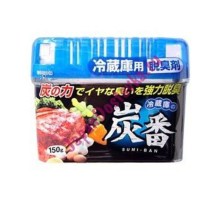 Kokubo "Sumi-Ban" Поглотитель неприятных запахов для холодильника, дезодорирующий, с древесным углём, 150 гр. (общее отделение)