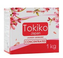 TOKIKO JAPAN Порошок стиральный Laundry Detergent Concentrated концентрат, с цветочным ароматом / 1000 г