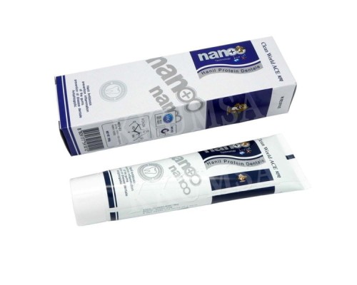 HANIL NANO Зубная паста с серебром и протеином Nano Protein Dental Toothpaste, HANIL CHEMICAL 180 г