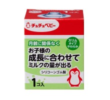 993133 "Chu Chu Baby" Сменная мягкая силиконовая соска для бутылочки (с узким горлышком, мягкая) 1шт. 1/100