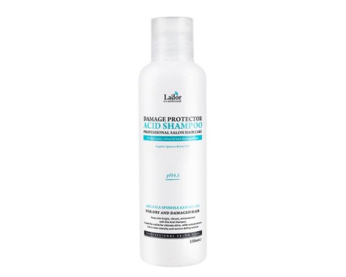  La'dor Шампунь для поврежденных волос с аргановым маслом Damage Protector Acid Shampoo,  150 мл.