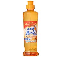 040733 "Mitsuei" Концентрированное средство для мытья посуды, овощей и фруктов с ароматом апельсина 250 мл. 1/36