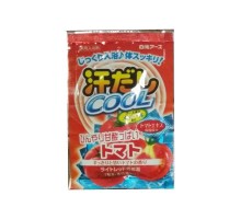 220481 "Hakugen Earth" "Asedashi COOL" Освежающая соль для ванны с экстрактом томата, пакетик 25 гр., 1/360
