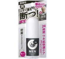 Мужской стик дезодорант-антиперспирант Shiseido Ag DEO24 с ионами серебра, без запаха, 20 г