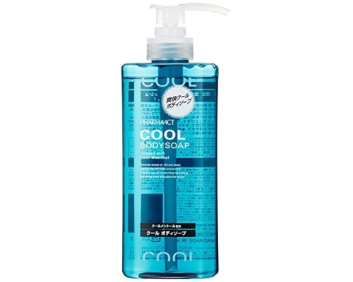Kumano Охлаждающий гель для душа Pharmaact Cool Body Soap Refill с ментолом и алоэ, 550 мл
