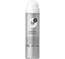  Shiseido Дезодорант-антиперспирант спрей  Ag DEO24 с ионами серебра, без запаха, 40 г