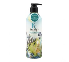 Парфюмированный шампунь KeraSys Perfumed Line Pure & Charming Shampoo для сухих волос, 400мл 