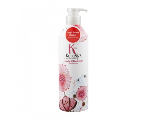 Парфюмированный кондиционер KeraSys Perfumed Line Lovely & Romantic Rinse для поврежденных волос, 400 мл 