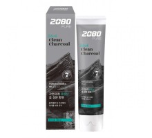 Зубная паста KeraSys Dental Clinic 2080 Pure Black Clean Charcoal Fresh Mint Уголь и мята,120 г 
