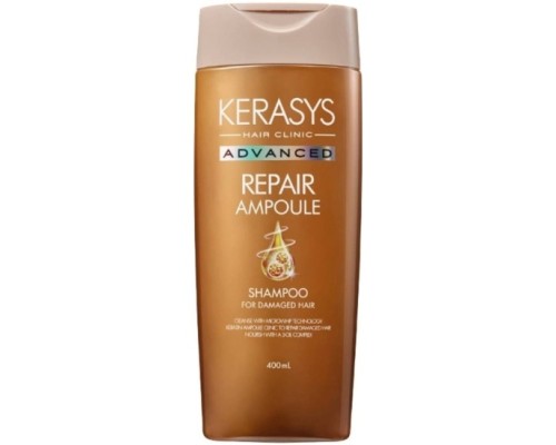 Шампунь для волос KeraSys Advanced  Repair Ampoule Интенсивное восстановление, 400 мл