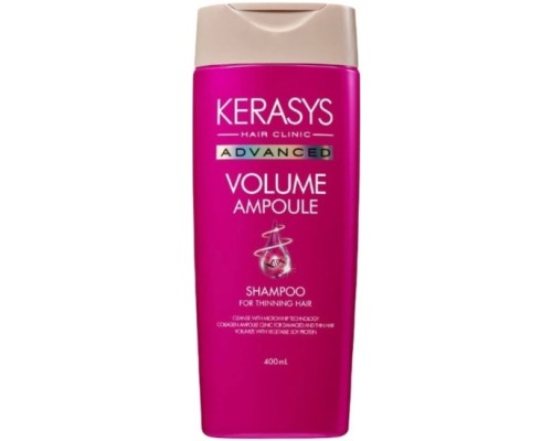 Шампунь для волос KeraSys Advanced Volume Ampoule Shampoo для объема волос, 400 мл