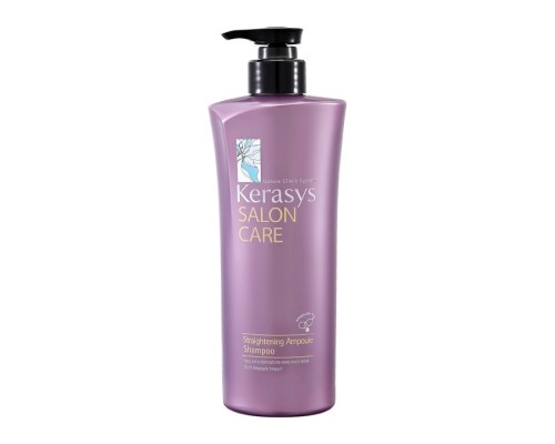 Шампунь для выпрямления волос KeraSys Salon Care Straightening Ampoule Shampoo, 470 мл