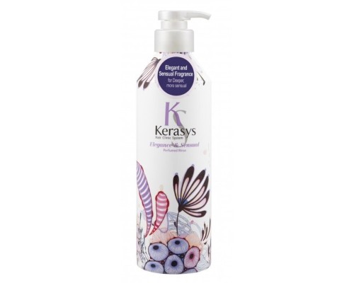 Парфюмированный кондиционер KeraSys Perfumed Line Elegance & Sensual Rinse для тонких волос, 600 мл