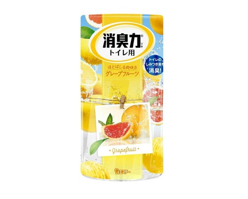 ST Shoushuuriki  Жидкий дезодорант – ароматизатор для туалета с ароматом грейпфрута 400 мл. 