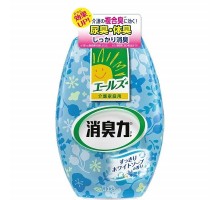 LION Жидкий освежитель воздуха "SHOSHU RIKI" для комнаты (с ароматом цветочного мыла) 400 мл